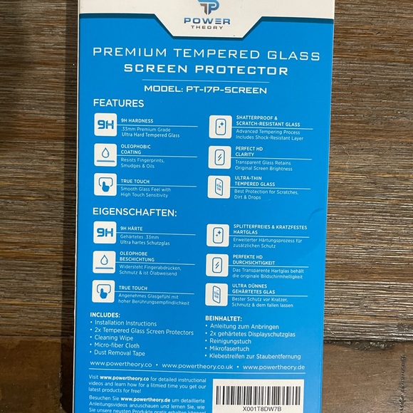 🌸3 for $12. 🌸Screen Protector iPhone. NWT. - Picture 2 of 2